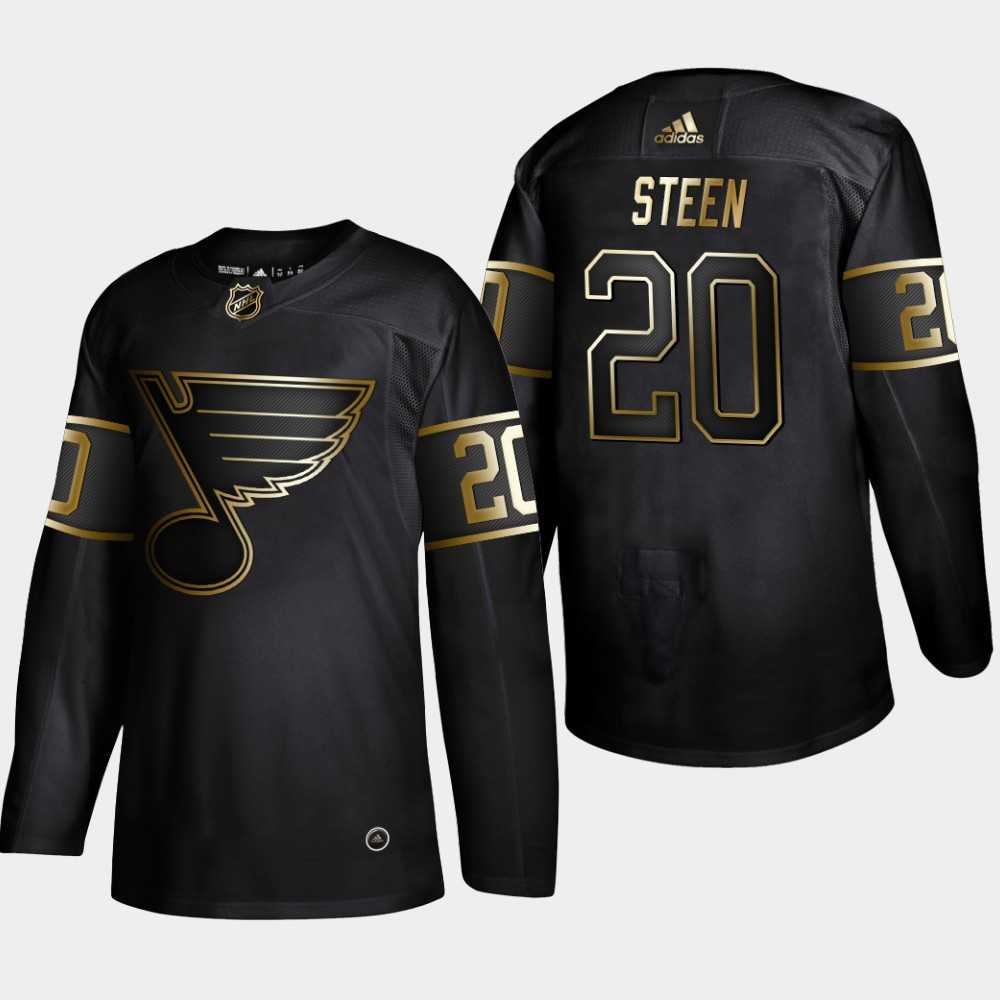Blues 20 Alexander Steen Black Gold Adidas Jersey,We sell and wholesale Blues 20 Alexander Steen Black Gold Adidas Jersey on line form chian!